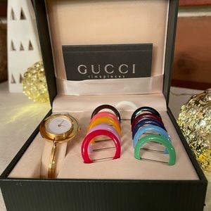 Women’s Vintage GUCCI Watch New Bezel Watch